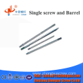 Low cost screw barrel for injection molding machine